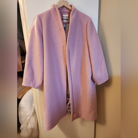 *SOLD* Ted Baker Bllair Sculpted Sleeve Wool Coat - Picture 5 of 6